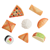 Yellow Door - Sensorische Speelstenen Eten van de Wereld (8-delig)