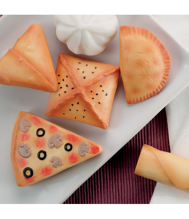 Yellow Door Yellow Door - Sensorische Speelstenen Eten van de Wereld (8-delig)