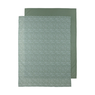 Meyco 2-pack Wieglaken Forest Green Cheetah