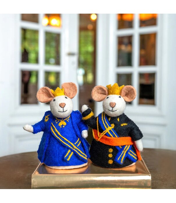 Sjaal met Verhaal Sjaal met Verhaal - Muis Koning & koningin