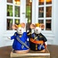 Sjaal met Verhaal Muis Koning & koningin