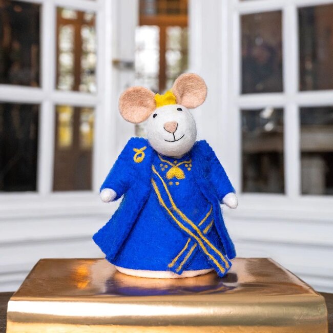 Sjaal met Verhaal - Muis Koning & koningin