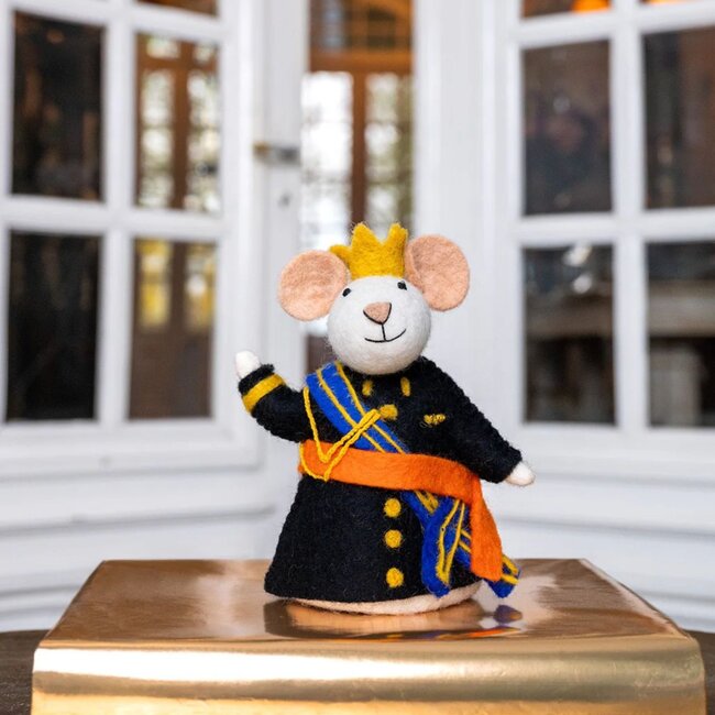 Sjaal met Verhaal - Muis Koning & koningin