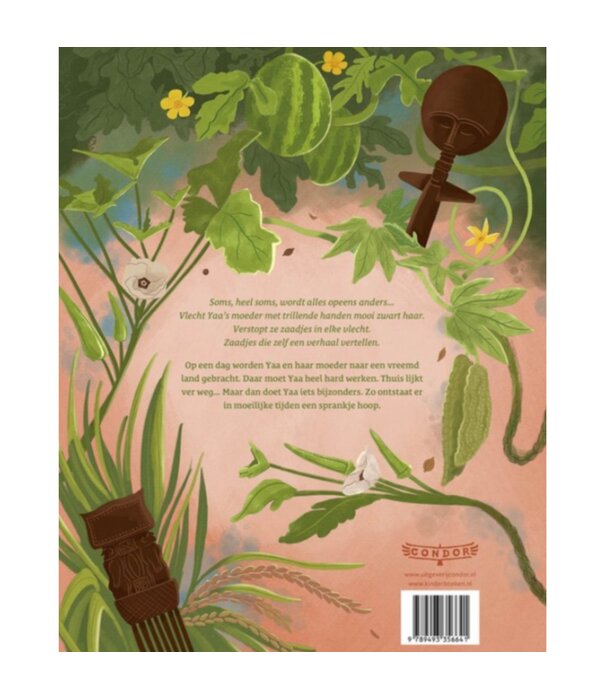 Uitgeverij Condor Boek - Het Meisje met de Zaadjes in het Haar | 4+