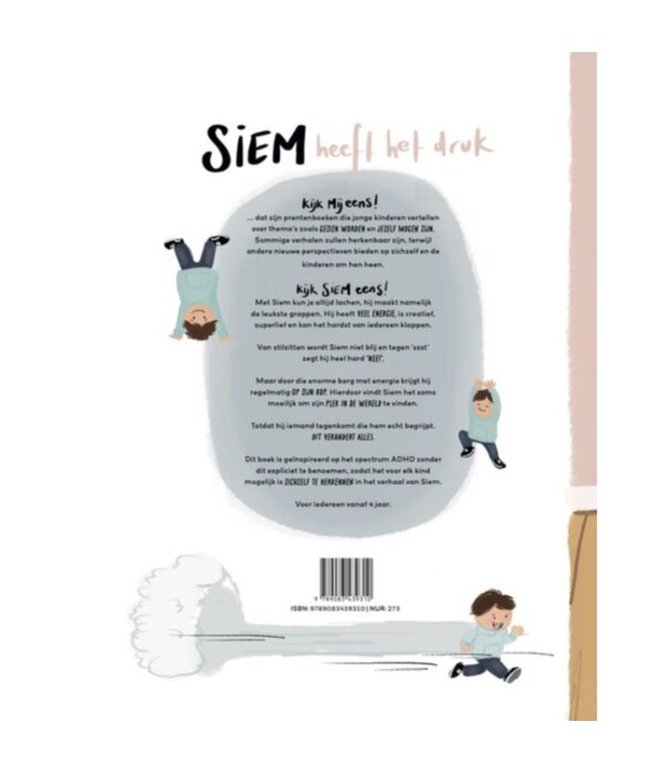 Uitgeverij Flora Boek - Siem Heeft Het Druk | 4+