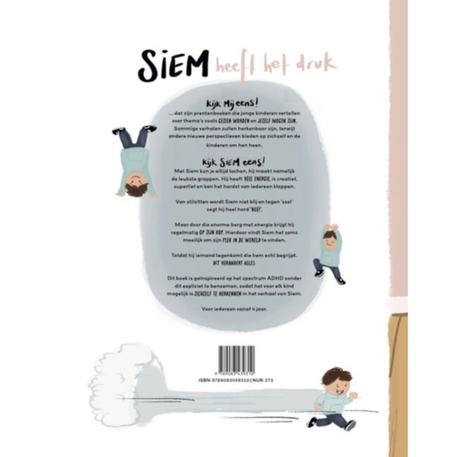 Boek - Siem Heeft Het Druk | 4+