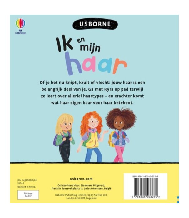 Standaard Uitgeverij Boek - Ik en Mijn Haar | 5+
