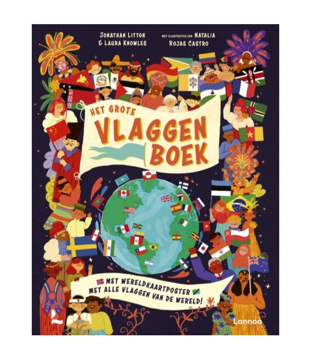 Uitgeverij Lannoo Boek - Het Grote Vlaggenboek | 6+