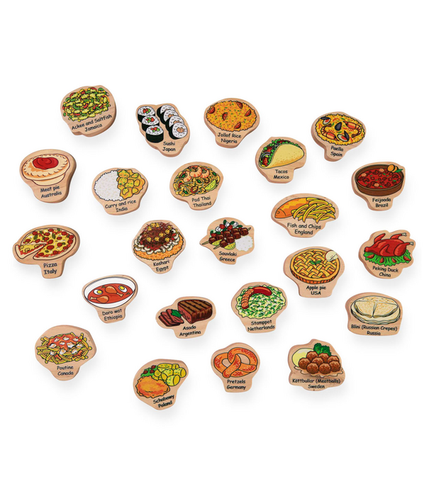 The Freckled Frog The Freckled Frog - Eten van de Wereld (23-delig)