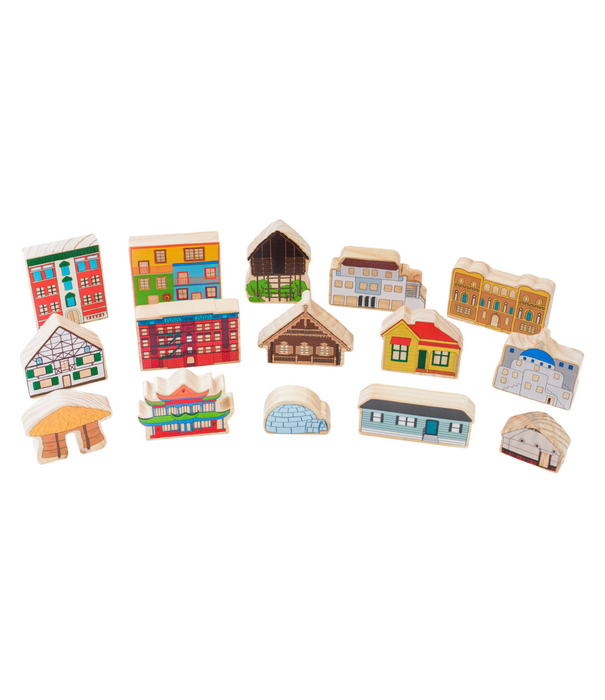 The Freckled Frog The Freckled Frog - Huizen van de Wereld (15-delig)