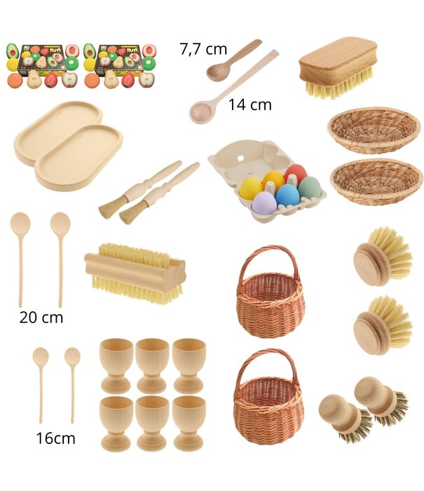 JUTTER & Co. JUTTER & Co. || Ready to Play  Speelpakket - Speeleiland Huishoud Spel