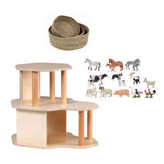 JUTTER & Co. Ready to Play Speelpakket -  Speeleiland Dieren Wereld
