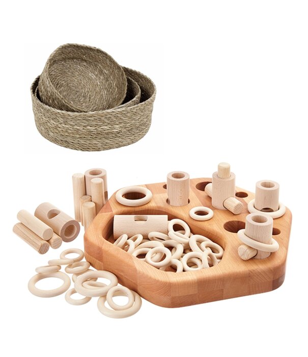 JUTTER & Co. JUTTER & Co. || Ready to Play Speelpakket -  Speeleiland  Insteek- en Verzamelspel Set