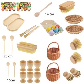 JUTTER & Co. Ready to Play Speelpakket -  Speeleiland Huishoud Spel