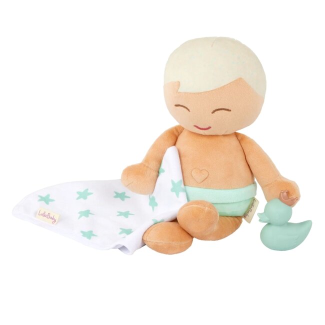 LullaBaby - Badpop Jongen Blond Haar
