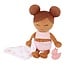 LullaBaby - Badpop Meisje Bruin Haar