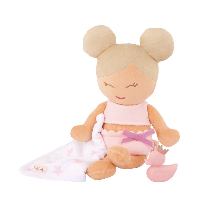 LullaBaby - Badpop Meisje Blond Haar
