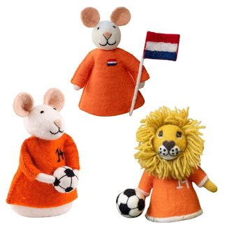 Sjaal met Verhaal Oranje Set (3-delig)