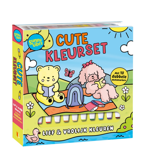 Sunny Vibes Sunny Vibes - Kleurboeken Set