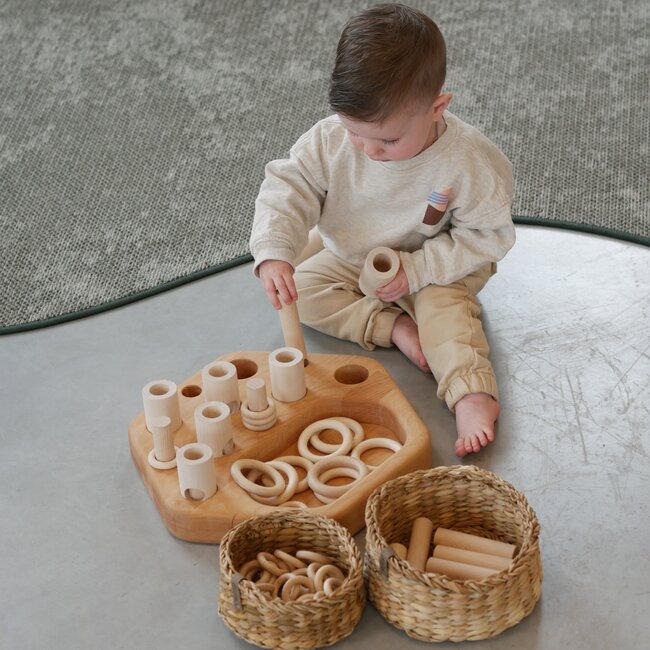 JUTTER & Co. || Ready to Play Speelpakket -  Speeleiland  Insteek- en Verzamelspel Set