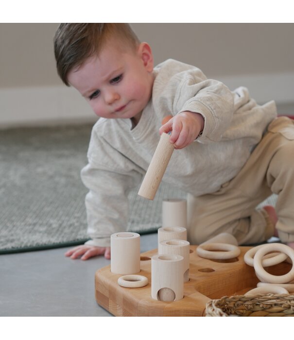JUTTER & Co. JUTTER & Co. || Ready to Play Speelpakket -  Speeleiland  Insteek- en Verzamelspel Set