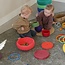 Cosy - Regenboog Vilten Sorteer Kommen & Ballen