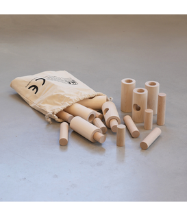 Emmi Pikler - Loose Parts Houten Items (18-delig)