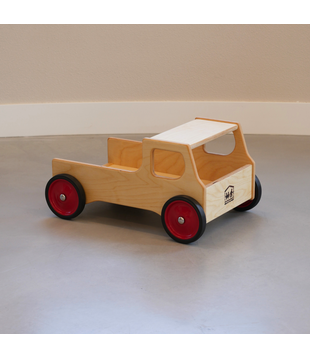 Houten Auto met Laadbak