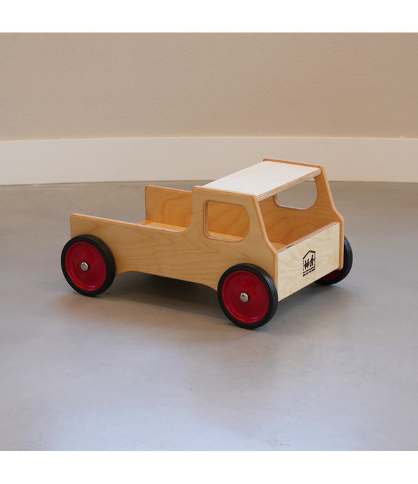 Basisgemeinde Emmi Pikler - Houten Auto met Laadbak