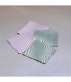 Speeldoekjes - Stippen (4-delig)