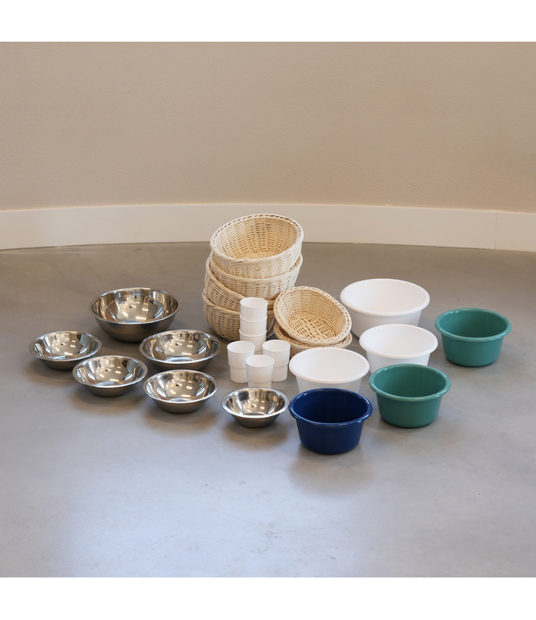 Basisgemeinde Emmi Pikler - Speelbakjes (24-delig)