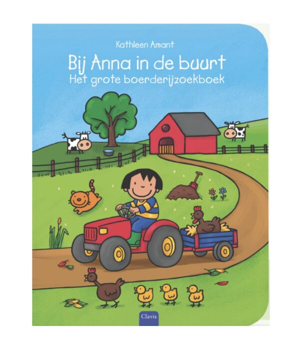 Boek - Bij Anna in de Buurt Het Grote Boerderijzoekboek | 3+