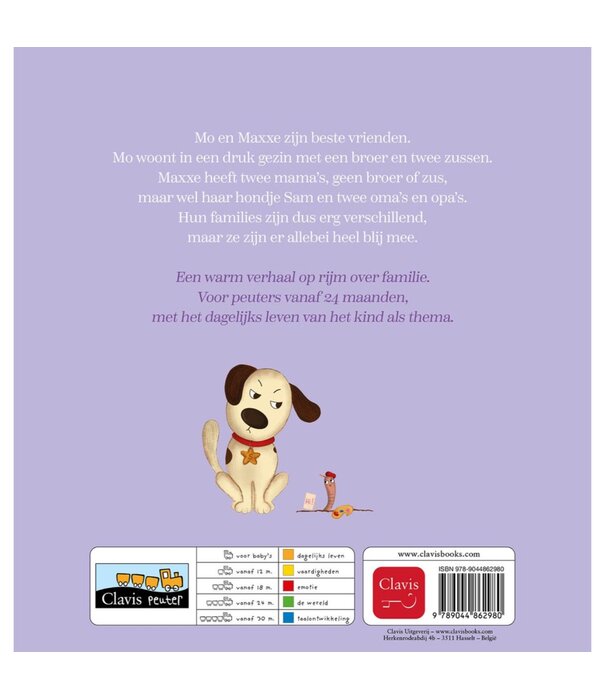 Boek - Mo & Maxxe Dit Is Mijn Familie | 2+