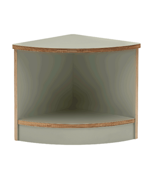 Toyshelf Dichte Hoek Sage Groen