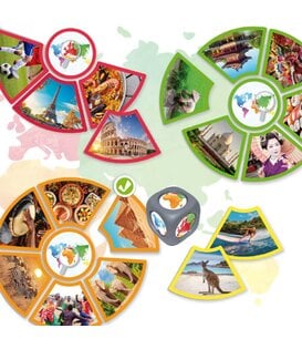 Ontdekspel  Continenten van de Wereld | 4+