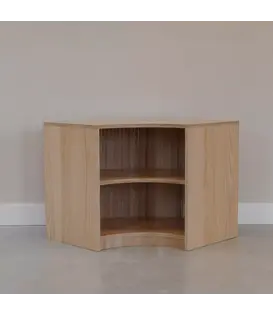 Hoek Kast Design Blank Hout