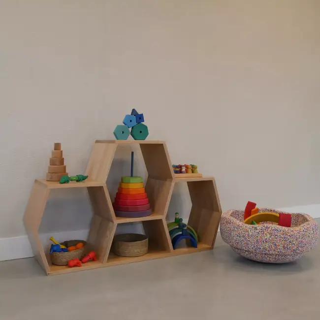 Kids By Design - Honingraat Kast - Eiken
