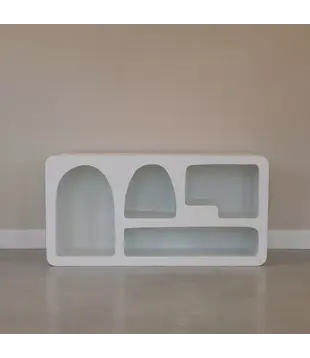 Organische Vakkenkast Santorini - Laag (H 60 cm)