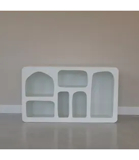 Organische Vakkenkast Santorini - Middel (H 70 cm)