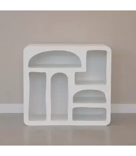 Organische Vakkenkast Santorini - Hoog (H 90 cm)