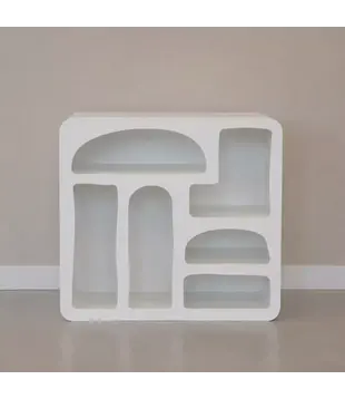Organische Vakkenkast Santorini - Hoog (H 90 cm)