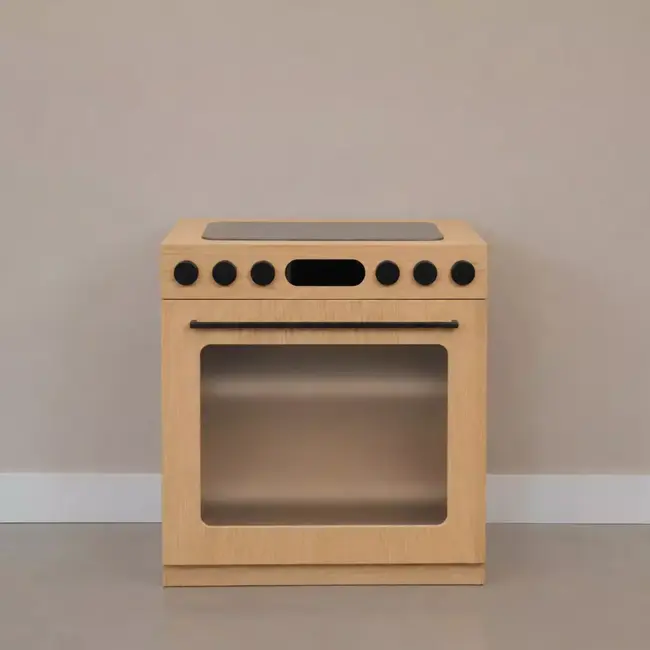 Kids By Design - Keuken Design - Eiken Naturel - Complete Set met Hoek (4-delig)
