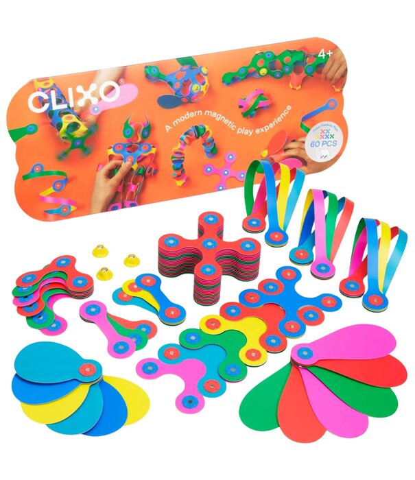 Clixo Clixo - Super Rainbow Pack (60-delig)