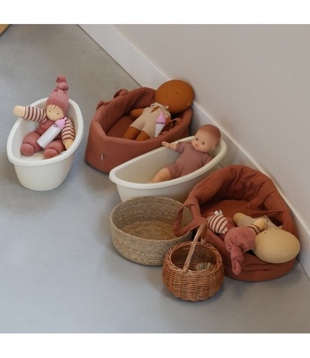 Hollie Hollie - Poppendraagmand Ochre