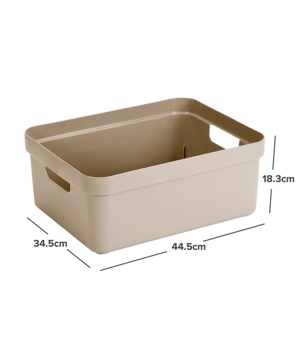 Sunware Sunware - Sigma Opbergbox 24L -  Beige