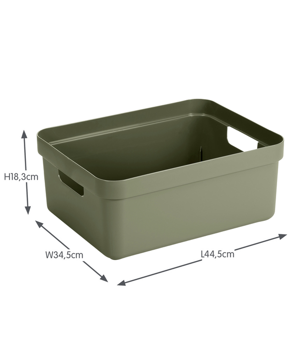 Sunware Sunware - Sigma Opbergbox 24L - Donkergroen