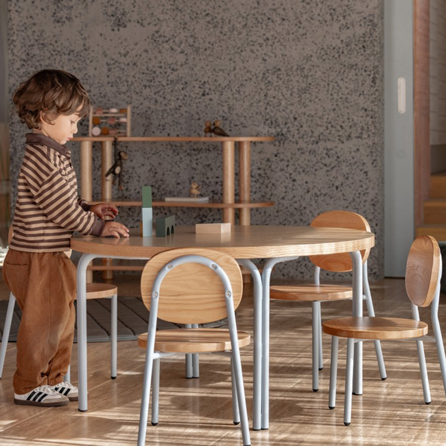 Kids By Design - Ottie Stapelstoel - Blauw (30 cm)