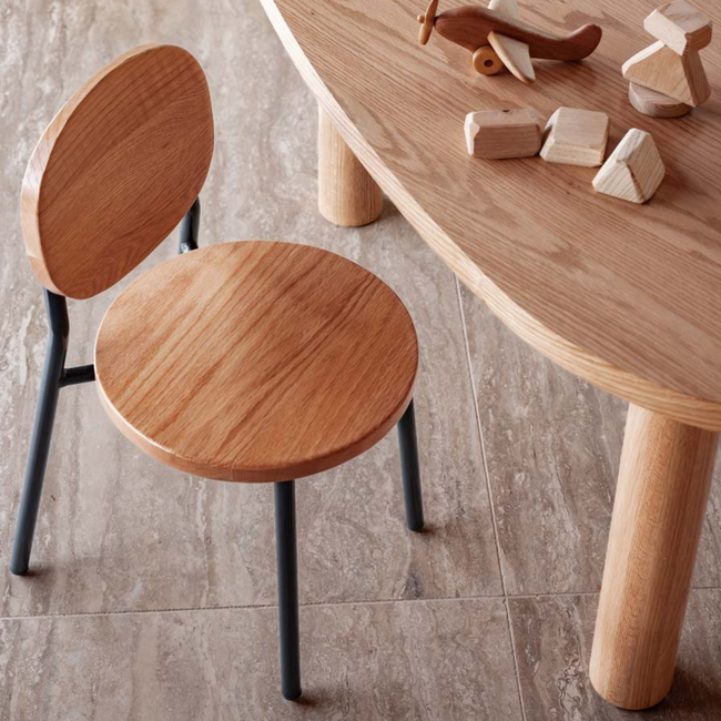 Kids By Design - Ottie Stapelstoel - Zwart (30 cm)