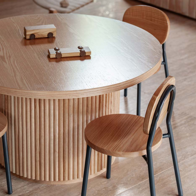 Kids By Design - Ottie Stapelstoel - Zwart (30 cm)