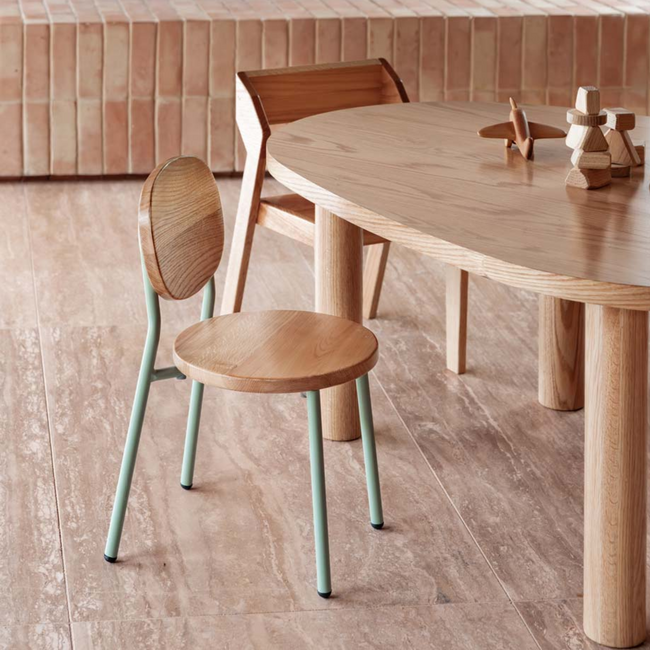 Kids By Design - Ottie Stapelstoel - Sage Groen (30 cm)